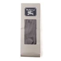【新品】 ソックス 靴下箱入り 25cm バーバリーズ 61238 Burberrys グレー系 メンズ