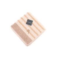 【新品】 タオルハンカチ（ボーダー）  バーバリーロンドン 50818 BURBERRY LONDON ベージュ系 メンズ