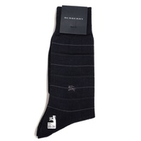 【新品】 デザインビジネスソックス 靴下  バーバリー 70617 BURBERRY ネイビー メンズ