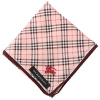 【新品】 ハンカチ  バーバリー 60190 BURBERRY ピンク系 レディース