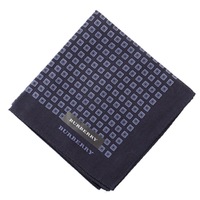 【新品】 ハンカチ  バーバリー 61396 BURBERRY ネイビー レディース