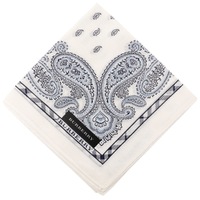 【新品】 ハンカチ  バーバリー 61466 BURBERRY ホワイト系 レディース