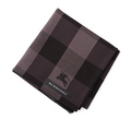 【新品】 ハンカチ チェック 47×47cm バーバリーロンドン 45896 BURBERRY LONDON ブラック系 メンズ