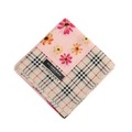 【新品】 ハンカチ 花柄  バーバリー 71607 BURBERRY ピンク メンズ