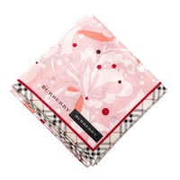 【新品】 ハンカチ 花柄  バーバリーロンドン 65765 BURBERRY LONDON ピンク レディース