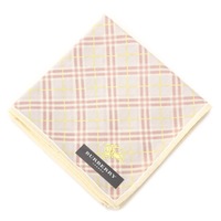 【新品】 ハンカチ 大判サイズ バーバリーロンドン 60052 BURBERRY LONDON ベージュ系 レディース