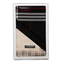 【新品】 ハンカチ　２枚セット  バーバリーロンドン 65824 BURBERRY LONDON ベージュ、ブラック レディース