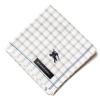 【新品】 ハンカチ　チェック  バーバリーロンドン 68763 BURBERRY LONDON ホワイト レディース