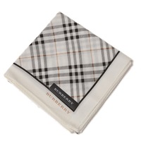 【新品】 ハンカチ　チェック  バーバリーロンドン 68893 BURBERRY LONDON ホワイト レディース