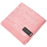 【新品】 ハンカチ　英字  バーバリーロンドン 68895 BURBERRY LONDON ピンク レディース