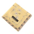 【新品】 ハンカチ　花柄  バーバリーロンドン 68866 BURBERRY LONDON イエロー レディース