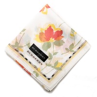 【新品】 ハンカチ　花柄 大 バーバリーロンドン 69132 BURBERRY LONDON ホワイト レディース