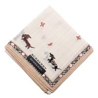 【新品】 ハンカチ　犬  バーバリーロンドン 66156 BURBERRY LONDON ベージュ レディース