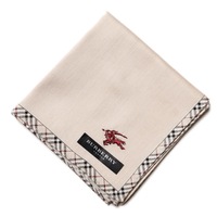 【新品】 ハンカチ　無地  バーバリーロンドン 68780 BURBERRY LONDON ベージュ レディース