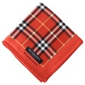 【新品】 ハンカチーフ  バーバリーロンドン 57965 BURBERRY LONDON レッド系 レディース