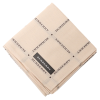 【新品】 ハンカチ（チェック）  バーバリー 51313 BURBERRY ベージュ系 メンズ