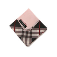 【新品】 ハンカチ（チェック）  バーバリーロンドン 51606 BURBERRY LONDON ピンク系 メンズ