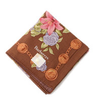 【新品】 ハンカチ（柄物）  バーバリーズ 51399 Burberrys ブラウン系 レディース