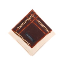 【新品】 ハンカチ（柄物）  バーバリーロンドン 52250 BURBERRY LONDON ブラウン系 メンズ