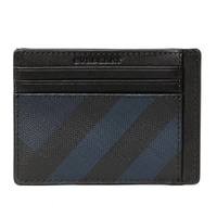 【新品】 パスカードケース 11×8cm バーバリー y-001076 BURBERRY ネイビーブラック メンズ