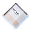 【新品】 ブルーレーベル クレストブリッジ ロゴ刺繍チェック柄ハンカチ 中 69745 BLUE LABEL CRESTBRIDGE ブルー レディース