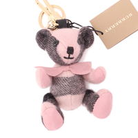 【新品】 ベア　キーホルダー  バーバリー y-000666 BURBERRY ピンク系 メンズ