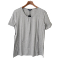 【新品】 丸襟半袖カットソー 2 バーバリーロンドン 48943 BURBERRY LONDON グレー系 レディース