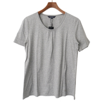 【新品】 丸襟半袖カットソー 2 バーバリーロンドン 48943 BURBERRY LONDON グレー系 レディース