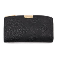【新品】 長財布 19×11×3cm バーバリー y-000605 BURBERRY ブラック系 レディース