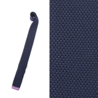 【新品】 棒タイ（無地）  バーバリーロンドン 50083 BURBERRY LONDON ネイビー系×パープル系 メンズ