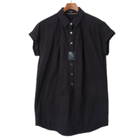 【新品】 綿レースワンピース 40 バーバリーロンドン 48758 BURBERRY LONDON ネイビー系 レディース