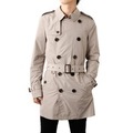 【新品】バーバリー ブリット BURBERRY ナイロントレンチコート ベージュ y-001024