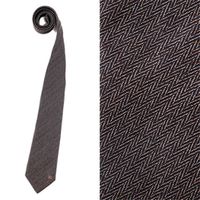 【新品】バーバリーロンドン y-000341 柄物ネクタイ ブラウン系 メンズ 赤みを帯びた渋いブラウン