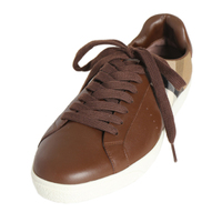 【新品】バーバリーロンドン チェックスニーカー ブラウン系 y-000032 メンズ