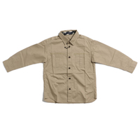 【新品】バーバリーロンドン ワークシャツ ベージュ系 37060 キッズ