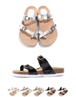 コンフォートクロスストラップサンダル