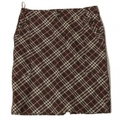 スカート（チェック） 38 バーバリーブルーレーベル 54356 BURBERRY BLUE LABEL ブラウン系 レディース