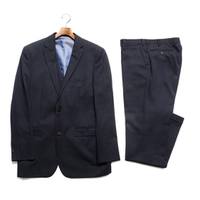 ストライプノッチドラペルテーラードジャケット3ピーススーツ 42L バーバリーブラックレーベル 68038 BURBERRY BLACK LABEL ネイビー メンズ