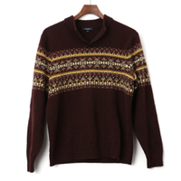 セーター M バーバリーロンドン 44227 BURBERRY LONDON ブラウン系 メンズ