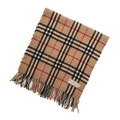 チェックマフラー カシミア バーバリーズ Burberrys 42581 ベージュ系 メンズ