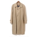 チェックライナー付ステンカラーコート 96-180-7 バーバリーロンドン 72913 BURBERRY LONDON ベージュ メンズ