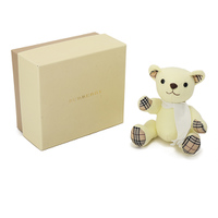 テディベア＆ハンカチセット バーバリー 43682 イエロー系 プレゼント レディース キッズ 素敵な色合い