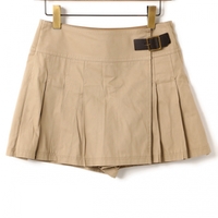 ドッキングデザインキュロットパンツ 38 バーバリーブルーレーベル br01000803 BURBERRY BLUE LABEL ベージュ レディース