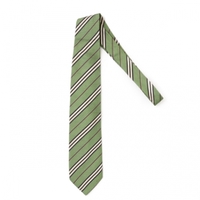 ネクタイ（ストライプ）  バーバリーブラックレーベル 50688 BURBERRY BLACK LABEL グリーン系 メンズ