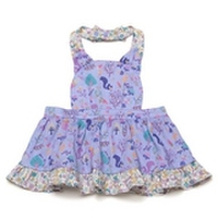 【50%OFF】ネコ耳総柄エプロン