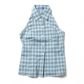 ノースリーブシャツ 38 バーバリーブルーレーベル 54703 BURBERRY BLUE LABEL ブルー系 レディース