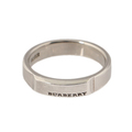 バーバリー 40664 リング シルバー系 レディース シンプルなシルバーリング
