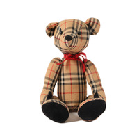 バーバリー ぬいぐるみ くま 40791 ベージュ系 バーバリーチェックテディベア