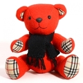 バーバリー テディベア レッド系 メンズ シックな華やかさでどなた様にもオススメのアイテム 26900