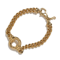 バーバリーズ  ブレスレット 37647 ゴールド系 大人の女性向けの美しいブレスレッド